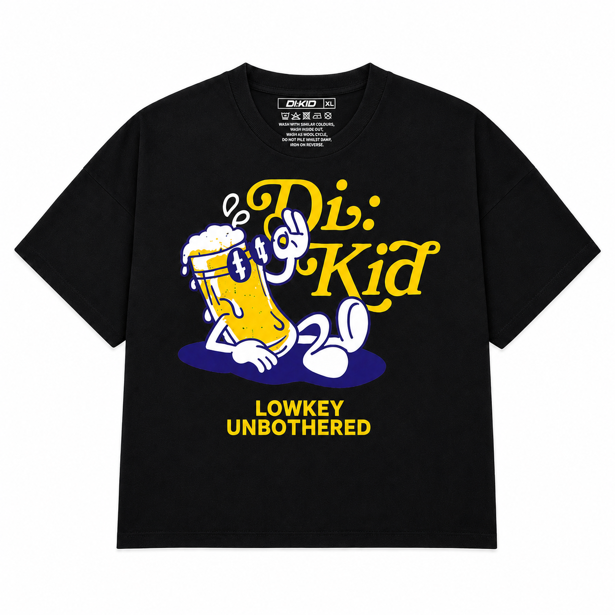 Lowkey Unbothered Tee — flat